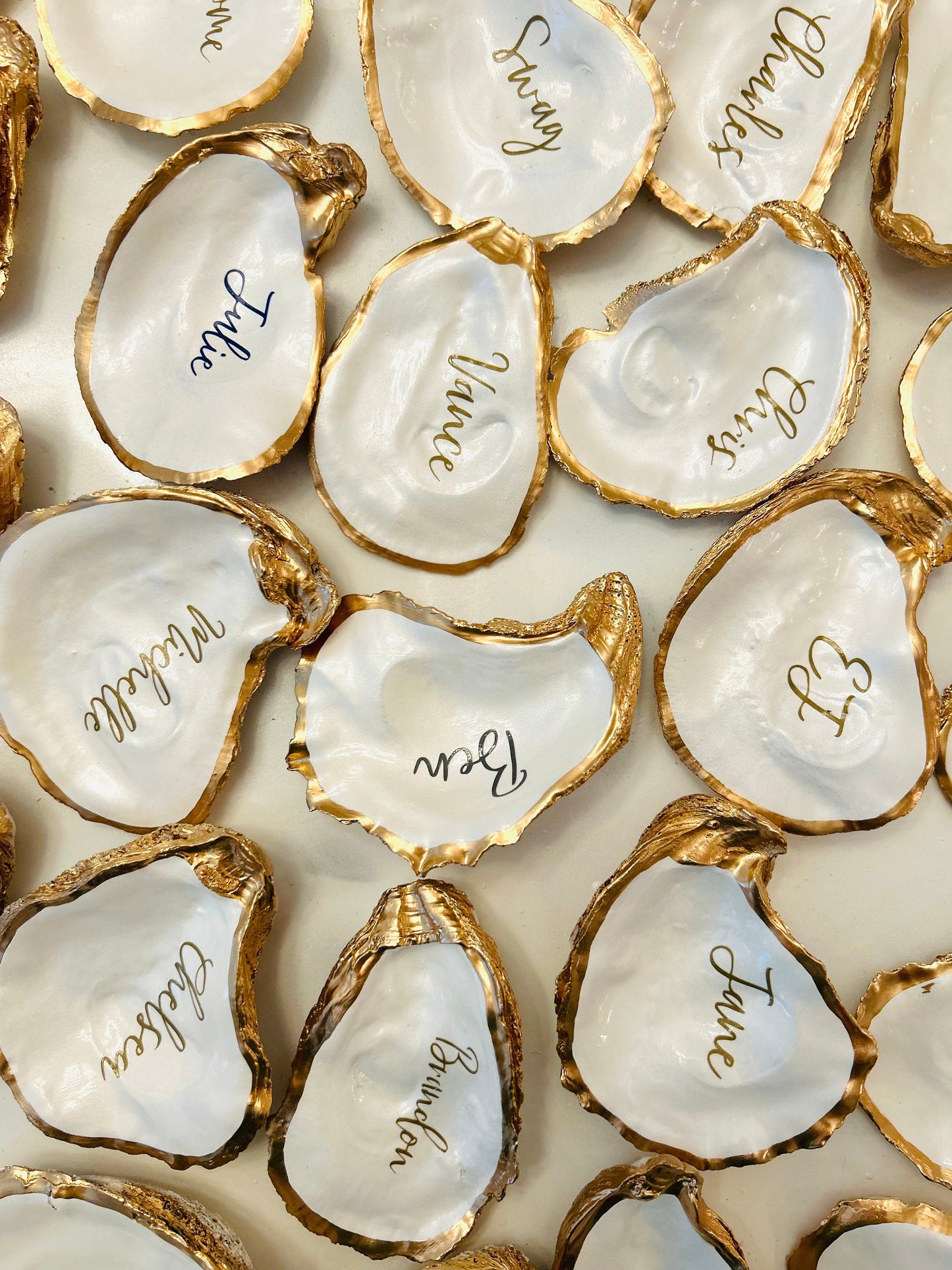 Oyster Shell Place Cards