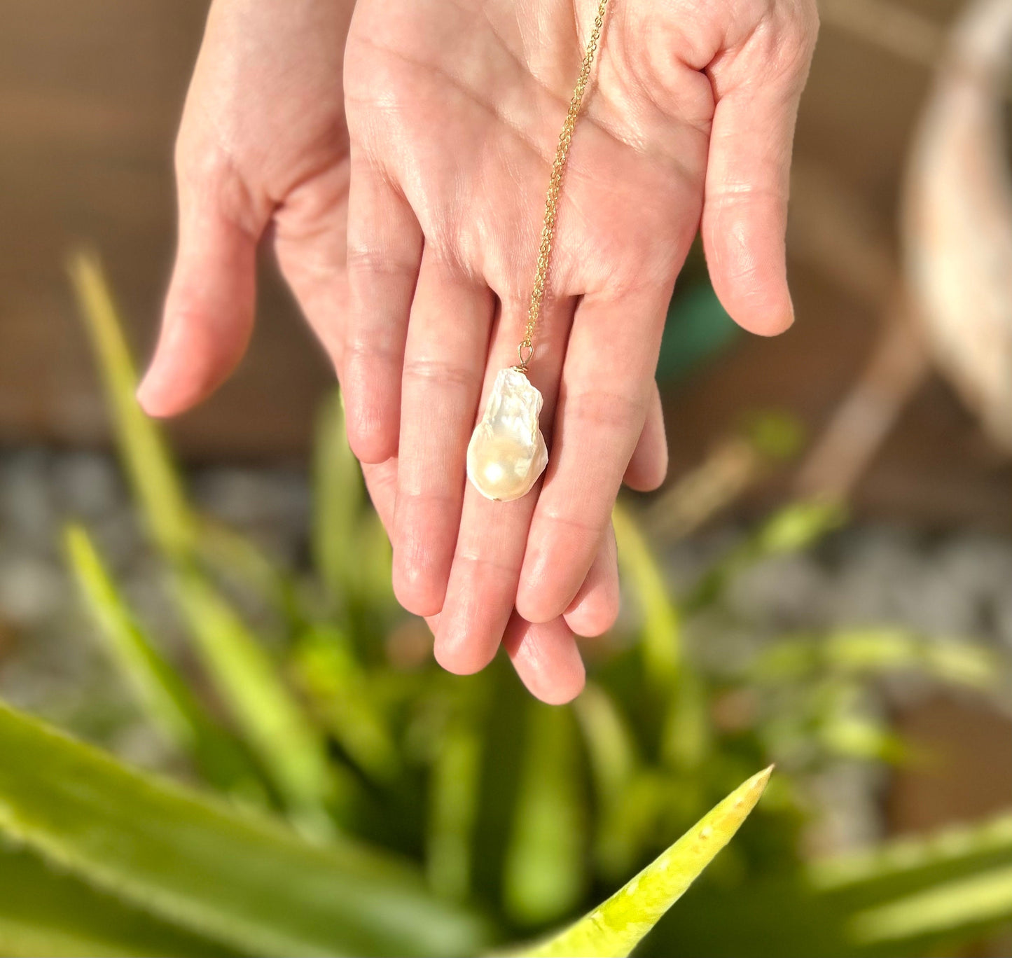 Baroque Pearl Necklace