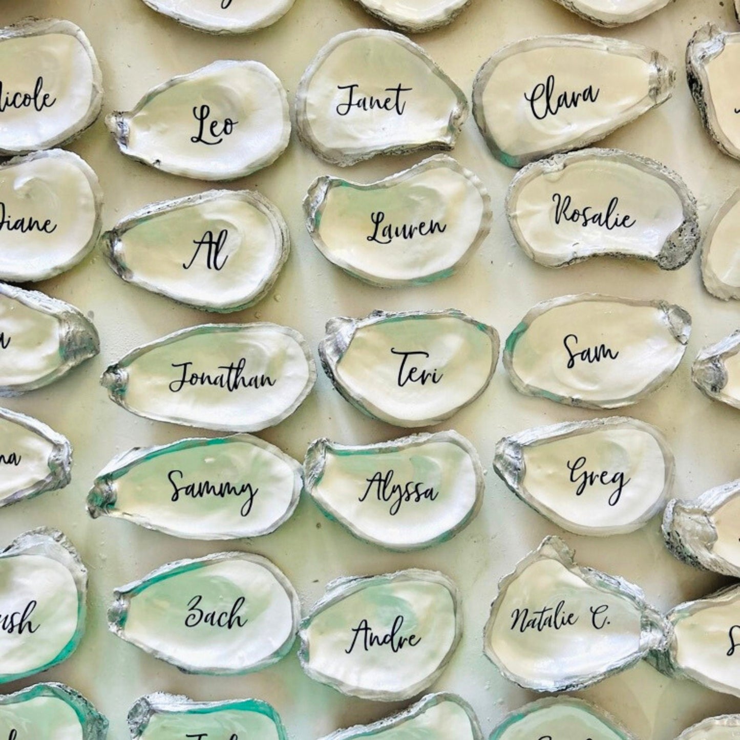 Oyster Place Cards