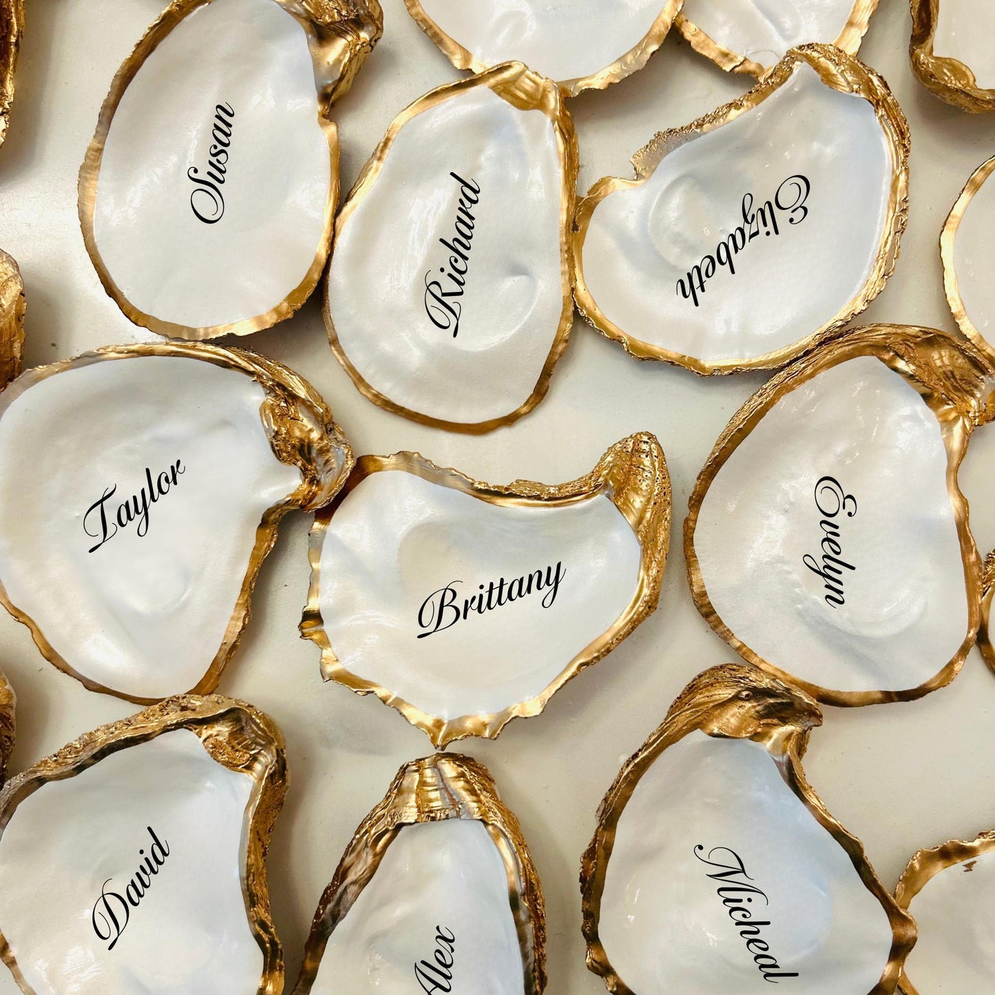 Custom Oyster Wedding Favors
