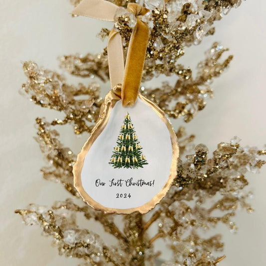Clink Clink Cheers Christmas Ornament