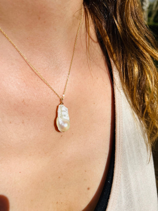 Baroque Pearl Necklace