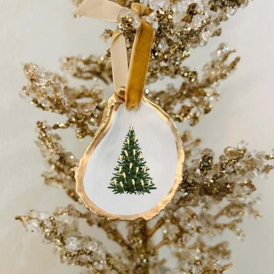 Champagne Christmas Tree Ornament