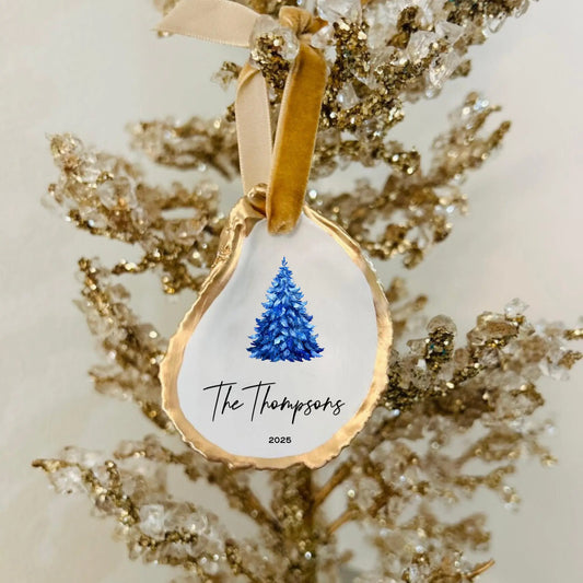 Midnight Blue Christmas Tree Ornament Willett + Co