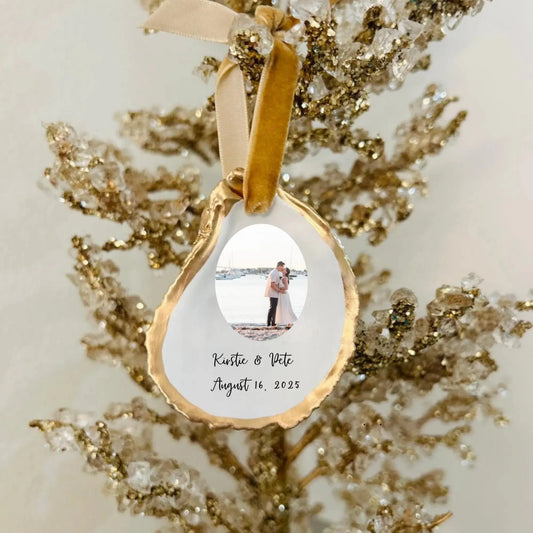Custom Engagement Proposal Wedding Ornament Willett + Co